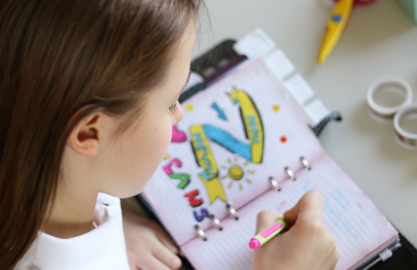 diary at summer camp