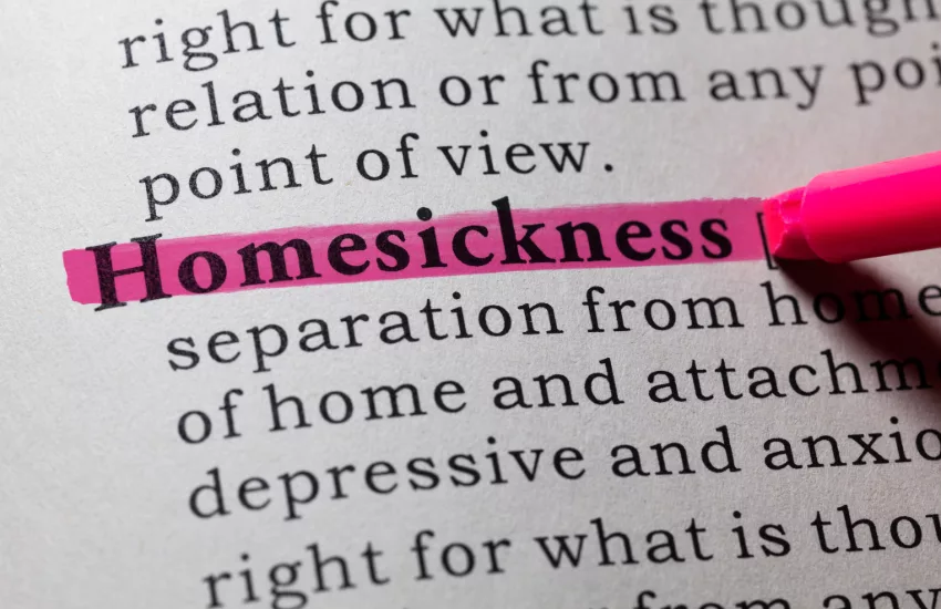 How to get over homesickness