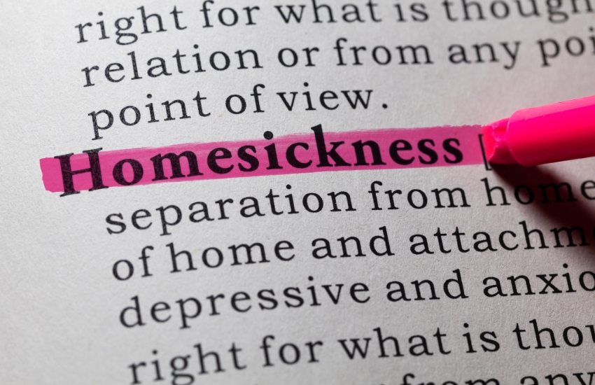 How to get over homesickness